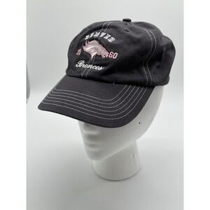 Denver Broncos Football Est. 1960 Gray Womens Cap Hat Strapback Embroidered Logo
